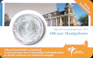 Muntgebouw Vijfje 2011 Coincard deluxe